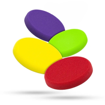 Preview: Liquid Elements Pad Man V2 Polierpad 125mm 4er Set